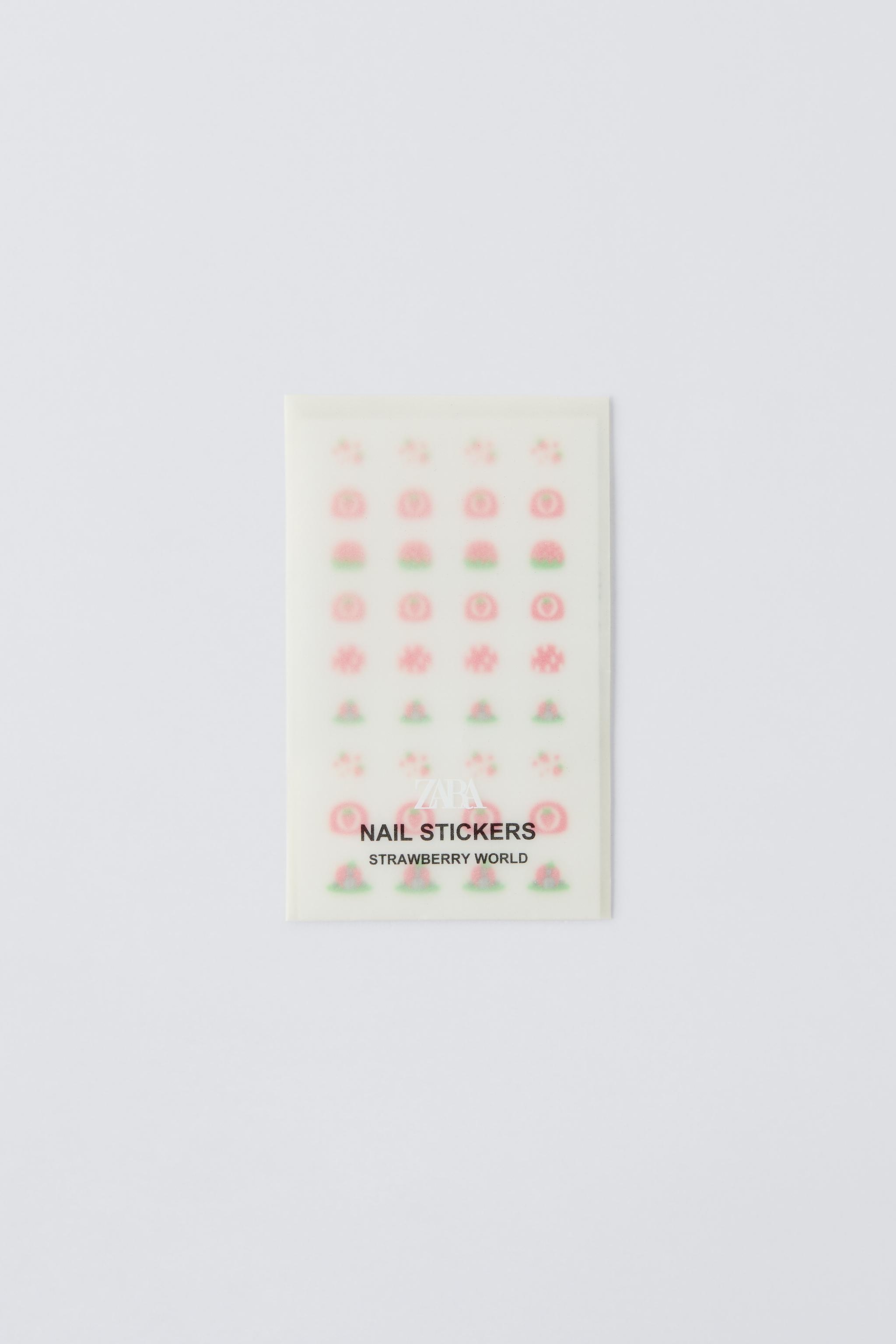 STRAWBERRY WORLD ZARA NAIL STICKERS